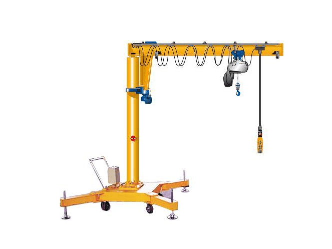 移动式悬臂吊 现代工业生产中的灵活起重解决方案