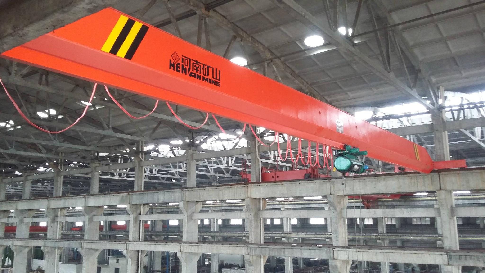 探访抚顺起重机生产现场 河南省矿山起重机抚顺销售公司优质单梁起重机供应